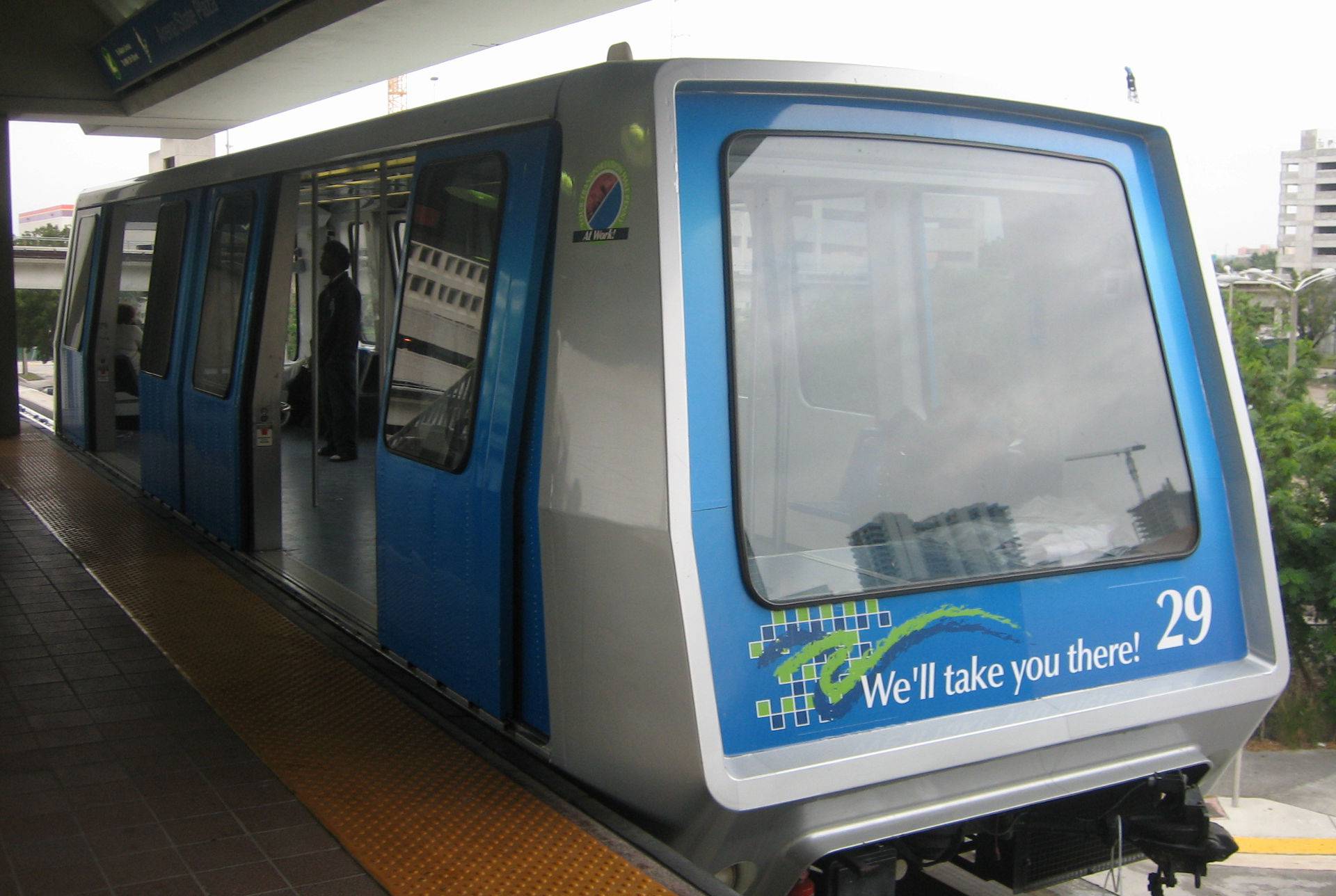Prendre le tram à Miami : MetroMover